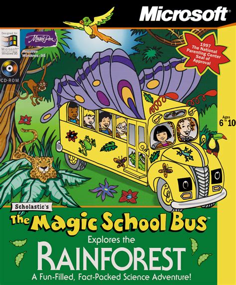 The Magic School Bus explores various landforms